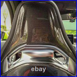 Mercedes Benz Carbon Fiber Interior Back Seat Cover Trim for W205 C63