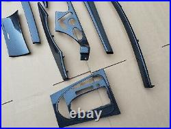 Mercedes Benz E Class W211 Carbon Fiber Interior Trim Set 2003-2009 OEM