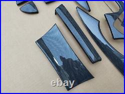 Mercedes Benz E Class W211 Carbon Fiber Interior Trim Set 2003-2009 OEM