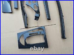 Mercedes Benz E Class W211 Carbon Fiber Interior Trim Set 2003-2009 OEM