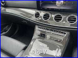 Mercedes Benz E63s W213 Genuine Carbon Fibre Interior Inserts