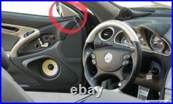 Mercedes Benz SL R230 Carbon Fiber Interior Side Mirror Backs Genuine Carbon