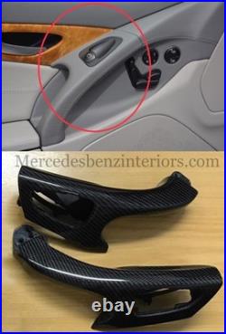 Mercedes Benz SL R230 Carbon Fiber Interior Trim Set 6 Piece 2005-2011