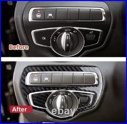 Mercedes C Class GLC S W205 X253 Genuine Carbon Fibre Interior Kit Set Trims