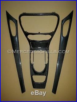 Mercedes SL Carbon Fiber Interior Trim Kit AMG SL350 SL500 SL550 SL600 02-04