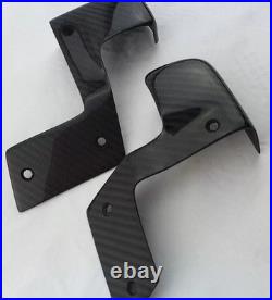 Mercedes SL R230 Carbon Fiber Fibre Interior Door Jam Plates Incl Rear Trims