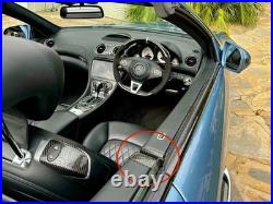Mercedes SL R230 Carbon Fiber Fibre Interior Door Jam Plates Incl Rear Trims