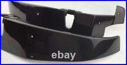 Mercedes SL R230 Carbon Fiber Fibre Interior Door Jam Plates Incl Rear Trims