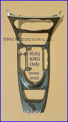 Mercedes Sl63 R230 Sl63 Amg Carbon Fiber Fibre Interior Trim Kit 2009-2012