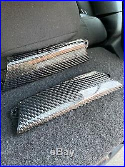Mini Cooper S JCW Carbon Fibre Interior Door Handle Trim Covers R56