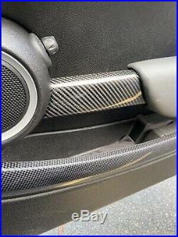 Mini Cooper S JCW Carbon Fibre Interior Door Handle Trim Covers R56