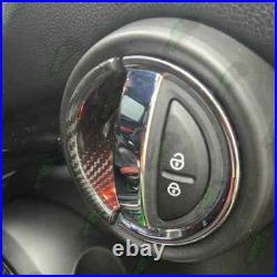 Mini Genuine Carbon Fibre Interior Door Handle Inserts F56, F57 Cooper S JCW