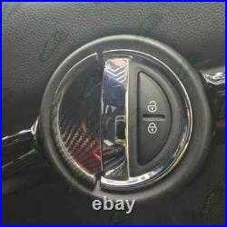 Mini Genuine Carbon Fibre Interior Door Handle Inserts F56, F57 Cooper S JCW