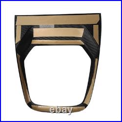 Modified Carbon Fiber Interior, Automatic Gear Gear Panel Carbon Fiber Sticker f