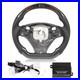 NEW Real Carbon Fiber LED Display Steering Whee Frame For BMW M3 E90 E92 E93 6AT
