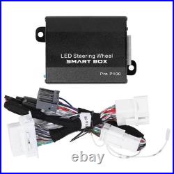 NEW Real Carbon Fiber LED Display Steering Whee Frame For BMW M3 E90 E92 E93 6AT