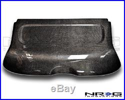 NRG Black Carbon Fiber Interior Deck Lid 03-05 Honda Civic HB Part# CARB-IL-120