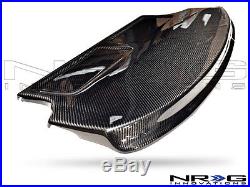 NRG Black Carbon Fiber Interior Deck Lid 90-93 Acura Integra HB Part CARB-IL-450
