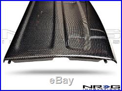 NRG Black Carbon Fiber Interior Deck Lid 96-00 Honda Civic HB Part# CARB-IL-110