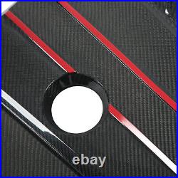 New Car Engine Cover Dry Carbon Fiber Interior Hood Trim Fit For B58 3.0L