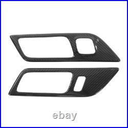 New Pair Car Interior Door Handle Frame Cover Dry Carbon Fiber For New Pair Car Interior Door Handle Frame Cover Dry Carbon Fiber For