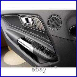 New Pair Car Interior Door Handle Frame Cover Dry Carbon Fiber For New Pair Car Interior Door Handle Frame Cover Dry Carbon Fiber For