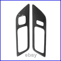 New Pair Car Interior Door Handle Frame Cover Dry Carbon Fiber For New Pair Car Interior Door Handle Frame Cover Dry Carbon Fiber For