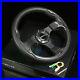 Nrg 320mm 6hole Pilota Steering Wheel Black Leather Carbon Fiber Pattern Inserts
