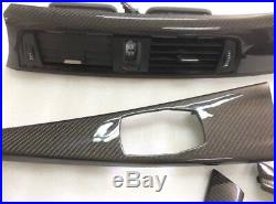 OEM BMW F30 F34 F36 3 SERIES Carbon Fiber Interior Dash Trim Panels Air Vent