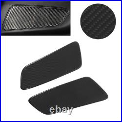 Pair Rear Interior Panel Trim Dry Carbon Fiber Part For 2015-2021 Pair Rear Interior Panel Trim Dry Carbon Fiber Part For 2015-2021