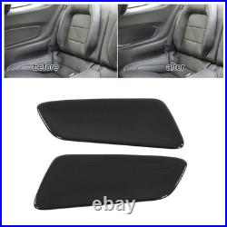 Pair Rear Interior Panel Trim Dry Carbon Fiber Part For 2015-2021 Pair Rear Interior Panel Trim Dry Carbon Fiber Part For 2015-2021