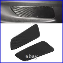 Pair Rear Interior Panel Trim Dry Carbon Fiber Part For 2015-2021 Pair Rear Interior Panel Trim Dry Carbon Fiber Part For 2015-2021