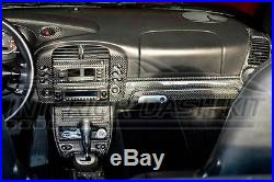 Porsche Boxster 996 Interior Real Carbon Fiber Dash Trim Kit 1998 1999 2000 2001