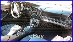 Porsche Boxster 996 Interior Real Carbon Fiber Dash Trim Kit Set 2002 2003 2004