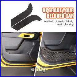 RHD Carbon Fiber Full Set Interior Trim Sticker For Ford Ranger Raptor T9 2023+