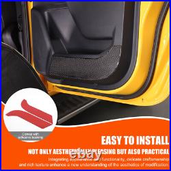RHD Carbon Fiber Full Set Interior Trim Sticker For Ford Ranger Raptor T9 2023+