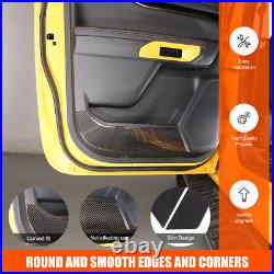 RHD Carbon Fiber Full Set Interior Trim Sticker For Ford Ranger Raptor T9 2023+