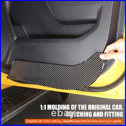 RHD Carbon Fiber Full Set Interior Trim Sticker For Ford Ranger Raptor T9 2023+