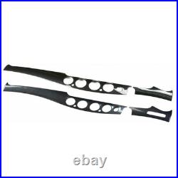 RHD Carbon fiber ABS Center Console Dashboard Trim For Benz E Class W213 2016-23