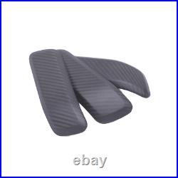 RHD Matte Real Carbon Fiber Interior Door Handle Trim For LR Defender 110 L663