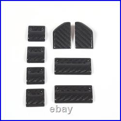 RHD Real Carbon Fiber Interior Center Console Trim For Jaguar F-Type X152 2013+