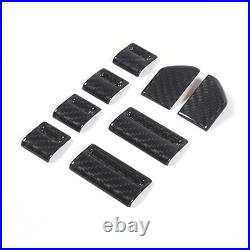 RHD Real Carbon Fiber Interior Center Console Trim For Jaguar F-Type X152 2013+