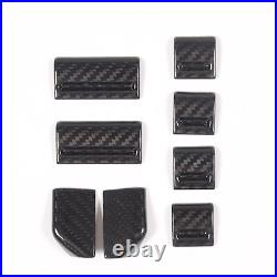RHD Real Carbon Fiber Interior Center Console Trim For Jaguar F-Type X152 2013+
