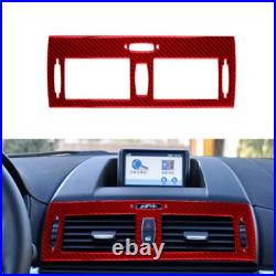RHD Red Carbon Fiber Interior Full Set Trim Sticker For BMW X3 E83 2004-2009 RHD Red Carbon Fiber Interior Full Set Trim Sticker For BMW X3 E83 2004-2009