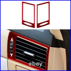 RHD Red Carbon Fiber Interior Full Set Trim Sticker For BMW X3 E83 2004-2009 RHD Red Carbon Fiber Interior Full Set Trim Sticker For BMW X3 E83 2004-2009