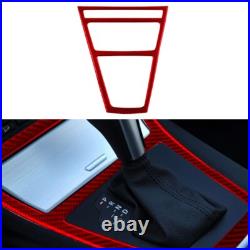 RHD Red Carbon Fiber Interior Full Set Trim Sticker For BMW X3 E83 2004-2009 RHD Red Carbon Fiber Interior Full Set Trim Sticker For BMW X3 E83 2004-2009