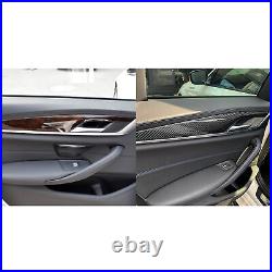 Real Carbon Fiber 7PCS Interior Kit Cover For BMW 5-Series G30 F90 M5 2018-2020