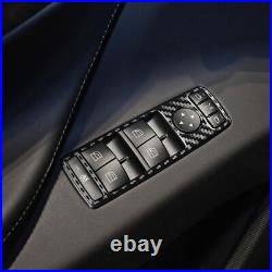Real Carbon Fiber Auto Interior Trim Set Cover Decal for Tesla Model S 2012-2020