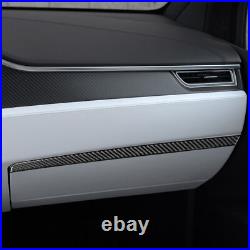 Real Carbon Fiber Auto Interior Trim Set Cover Decal for Tesla Model S 2012-2020
