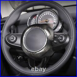 Real Carbon Fiber Car Steering Wheel Cover Car Interior for F54 F55 F56 F57 Z1U5